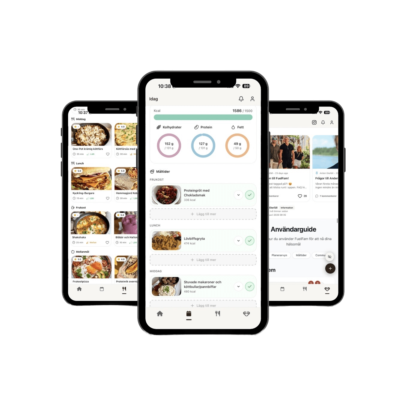 Detta får du i FuelFam
